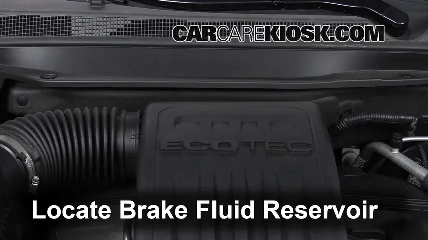 2012 Chevrolet Equinox LT 2.4L 4 Cyl. FlexFuel Brake Fluid Add Fluid
